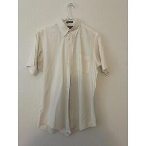 The Mans Shop White Men’s Dress Shirt Size 15 1/2